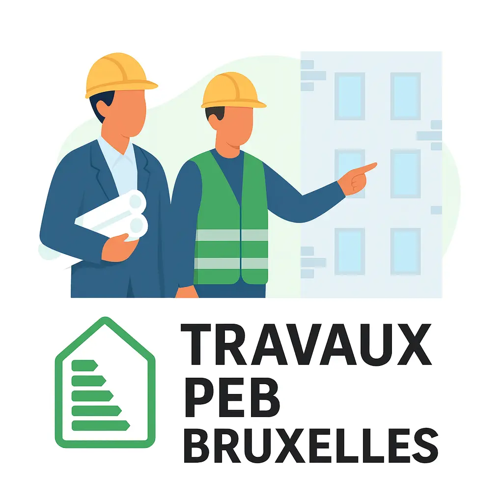 Travaux PEB à Bruxelles (Rénovation Simple, moins de 30 minutes)
