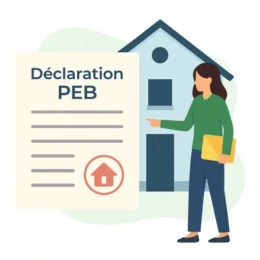 Déclaration PEB en Wallonie