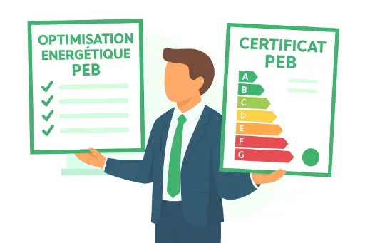 Optimisation PEB et certificat officiel